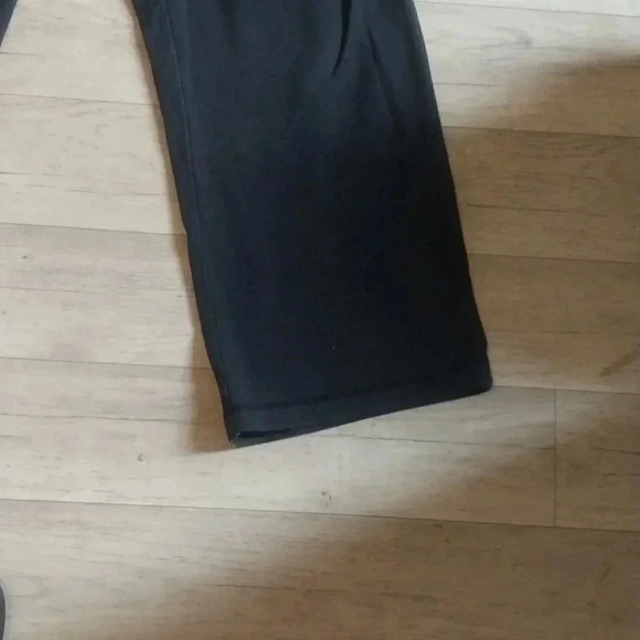 Lands' End Sport Knit Straight Leg Sweatpants Womens Medium Hike Camp Crop - Picture 4 of 9